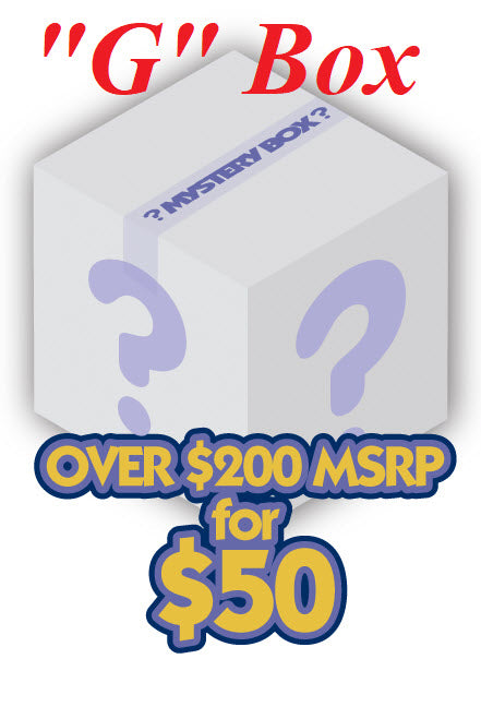 G Box -$205 MSRP Mystery Box (6 Games)